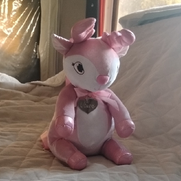 Dolls Kill Pink Deer Backpack - Picture 1 of 1